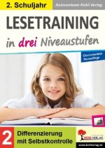 Lesetraining in drei Niveaustufen / Klasse 2