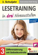 Lesetraining in drei Niveaustufen / Klasse 3
