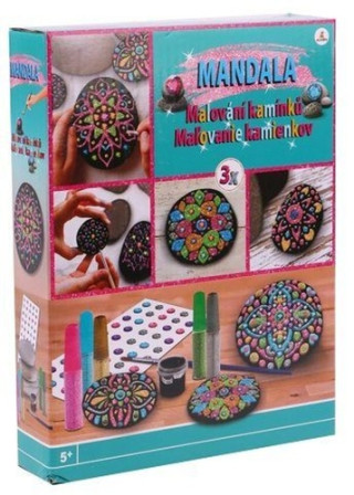 Malovďż˝nďż˝ kamďż˝nkďż˝ Mandala