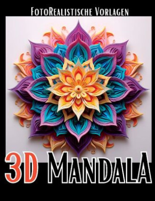 3D Mandala Malbuch 