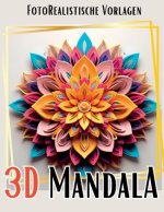 3D Mandala Malbuch 