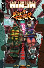 LAS TORTUGAS NINJA VS STREET FIGHTER 3