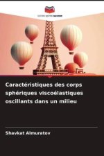 Caractéristiques des corps sphériques viscoélastiques oscillants dans un milieu