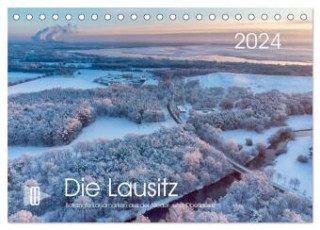 Die Lausitz - Region im Wandel (Tischkalender 2024 DIN A5 quer), CALVENDO Monatskalender