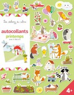 Autocollants Printemps - Avec 6 décors