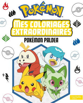 Pokémon - Coloriages extraordinaires Paldea