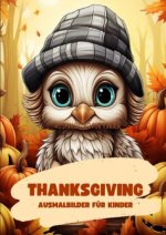 Thanksgiving - Ausmalbilder für Kinder