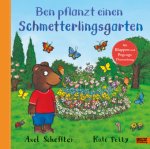Ben pflanzt einen Schmetterlingsgarten