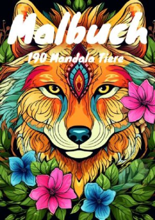 Malbuch - 190 Mandala Tiere