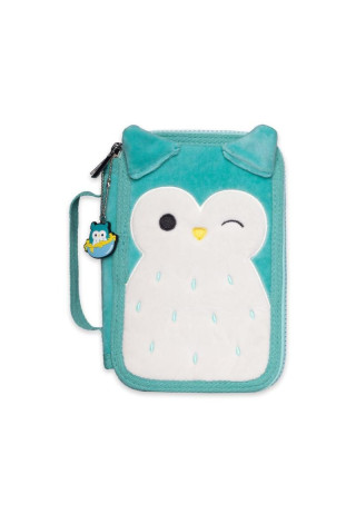 Squishmallows ďż˝kolnďż˝ pouzdro - sova Winston