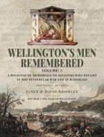 Wellington's Men Remembered: A Register of Memorials to Soldiers Who Fought in the Peninsular War and at Waterloo: Volume III - Additional Records