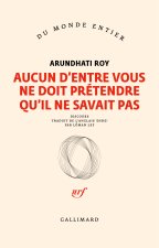 AUCUN D'ENTRE VOUS NE DOIT PRETENDRE QU'IL NE SAVAIT PAS