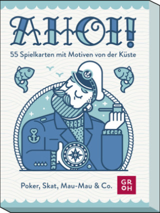 Ahoi! 55 Spielkarten mit Motiven von der Küste (Dario Genuardi)(Joc)