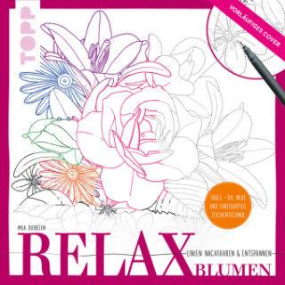 Relax Blumen - Linien nachzeichnen und entspannen