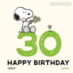 Peanuts Geschenkbuch: Happy Birthday zum 30. Geburtstag