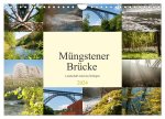 Müngstener Brücke - Landschaft rund um Solingen (Wandkalender 2024 DIN A4 quer), CALVENDO Monatskalender