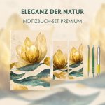 Eleganz der Natur Schreibset Premium im majestätischen Blütentraum-Design