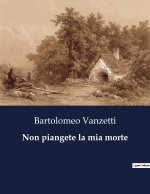 Non piangete la mia morte