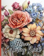 Flower Coloring Book For Kids