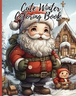 Cute Winter Coloring Book For Kids