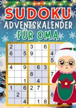 Sudoku Adventskalender 2023 für Oma | Weihnachtsgeschenke für Oma