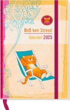 Om-Katze: Bloß kein Stress! Taschenkalender 2025