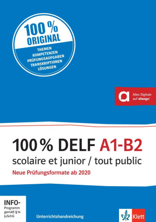 100% DELF A1-B2 scolaire et junior / tout public