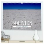 Bolivien - Unterwegs im Hochland (hochwertiger Premium Wandkalender 2024 DIN A2 quer), Kunstdruck in Hochglanz
