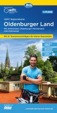 ADFC-Regionalkarte Oldenburger Land, 1:75.000, mit Tagestourenvorschlägen, mit Knotenpunkten, reiß- und wetterfest, E-Bike-geeignet, GPS-Tracks Downlo