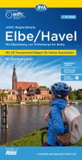 ADFC-Regionalkarte Elbe/Havel, 1:75.000, mit Tagestourenvorschlägen, mit Knotenpunkten, reiß- und wetterfest, E-Bike-geeignet, GPS-Tracks Download
