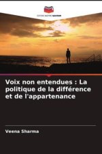 Voix non entendues : La politique de la différence et de l'appartenance