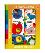 mia biblioteca dei libri coi buchi