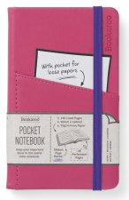 Bookaroo Pocket Notebook (A6) Journal - Hot Pink