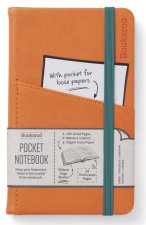 Bookaroo Pocket Notebook (A6) Journal - Orange