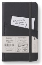 Bookaroo Pocket Notebook (A6) Journal - Black