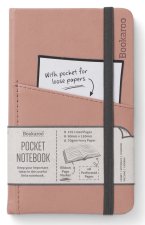 Bookaroo Pocket Notebook (A6) Journal - Blush