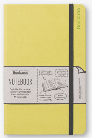 Bookaroo Notebook (A5) Journal - Lime