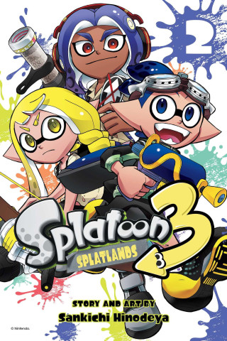 Splatoon 3: Splatlands, Vol. 2 (Sankichi Hinodeya)(Brožovaná)