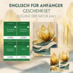 Englisch für Anfänger Geschenkset - 4 Bücher (mit Audio-Online) + Eleganz der Natur Schreibset Basics, m. 4 Beilage, m. 4 Buch