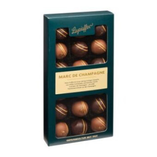 Box Marc de Champagne Vollmilch, halbherb.Alkohol 180 g