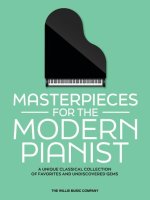 Masterpieces for the Modern Pianist: A Unique Classical Collection of Favorites and Undiscovered Gems