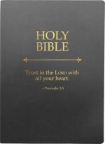 KJV Holy Bible, Trust in the Lord Life Verse Edition, Large Print, Black Ultrasoft: (Red Letter, 1611 Version)