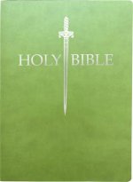 KJV Sword Bible, Large Print, Olive Ultrasoft: (Red Letter, Green, 1611 Version)