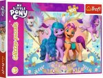 Puzzle z brokatem My Little Pony Błyszczące kucyki 100