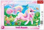 Puzzle Magický svět jednorožců 15 dílků