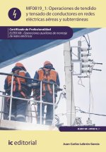 OPERACIONES DE TENDIDO Y TENSADO DE CONDUCTORES EN REDES ELE