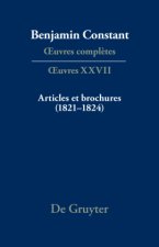 Articles et brochures (1821-1824)