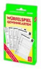 Würfelspiel Gewinnkarten - Blöcke