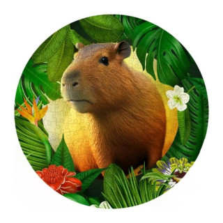 Dřevěné puzzle Kapybara 250 dílků EKO