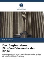 Der Beginn eines Strafverfahrens in der Krise